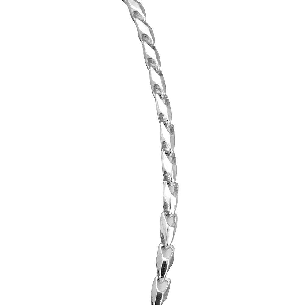 Handmade Sterling Silver Link Bracelet