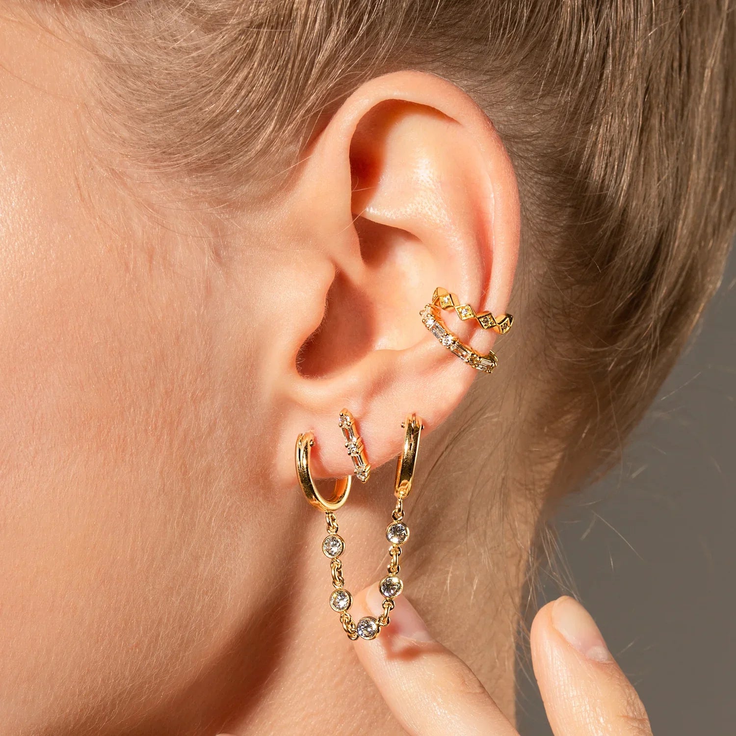 Gold, Platinum, Diamond Earrings Online For Womens, Mens