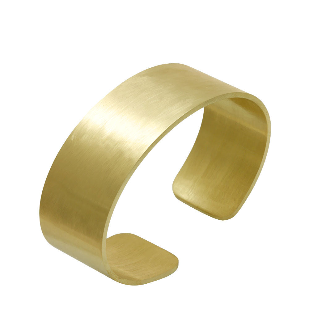 Cuff Bangle Bracelet  cast in 18K Yellow Gold, Bangle Bracelet
