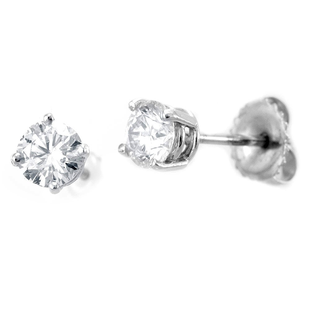 STUD ROUND 0.15ct/pair