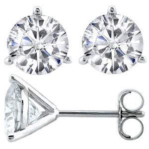 MARTINI STUD ROUND 0.15ct/pair